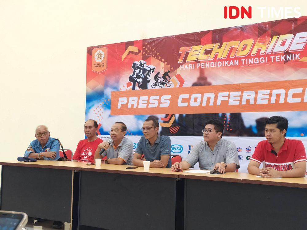 Hari Pendidikan Tinggi Teknik ke-74, FT UGM Gelar Lomba Balap Sepeda