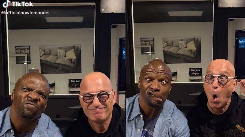 Terry Crews dan Howie Mandel Main TikTok Pakai Lagu Bagaikan Langit!