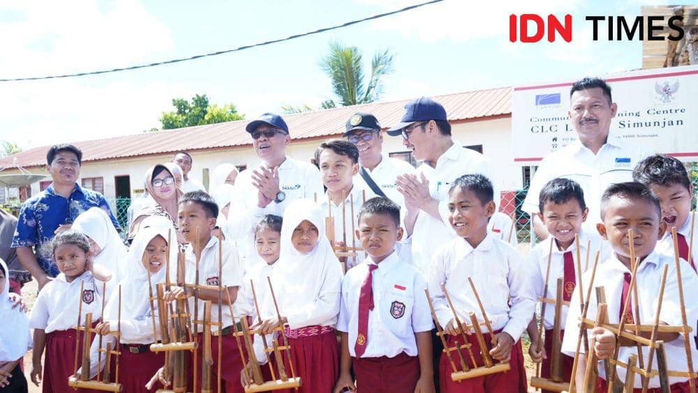 Kepala BKKBN, Hasto Wardoyo di kawasan CLC Ladong Simunjan, Malaysia (IDN Times/Margith Juita Damanik)
