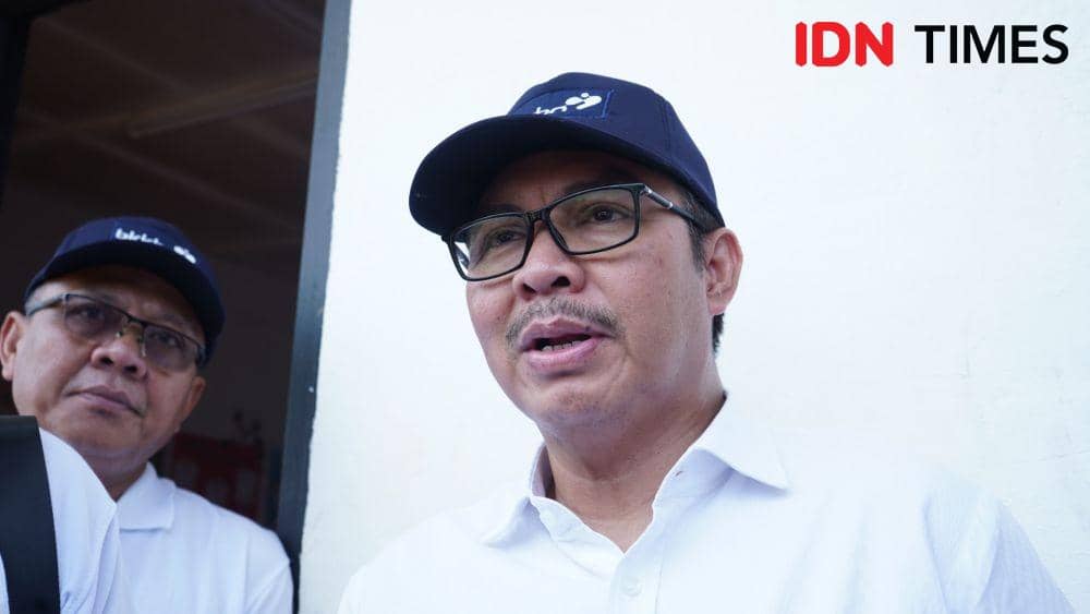 Kepala BKKBN, Hasto Wardoyo di kawasan CLC Ladong Simunjan, Malaysia (IDN Times/Margith Juita Damanik)