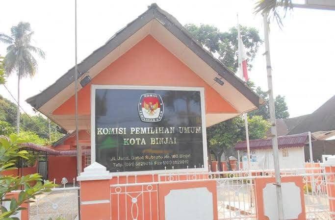 Kantor KPU Binjai (IDN Times/ foto istimewa)