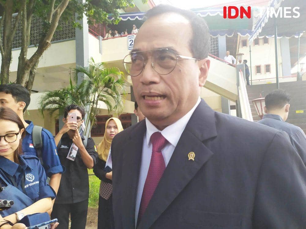 Menteri Perhubungan Budi Karya Sumadi. IDN Times/Siti Umaiyah