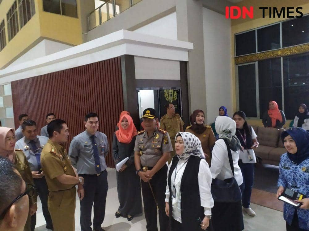 Situasi kunjungan Kemenpan RB di MPP Jakabaring Palembang (IDN Times/Feny Maulia Agustin)