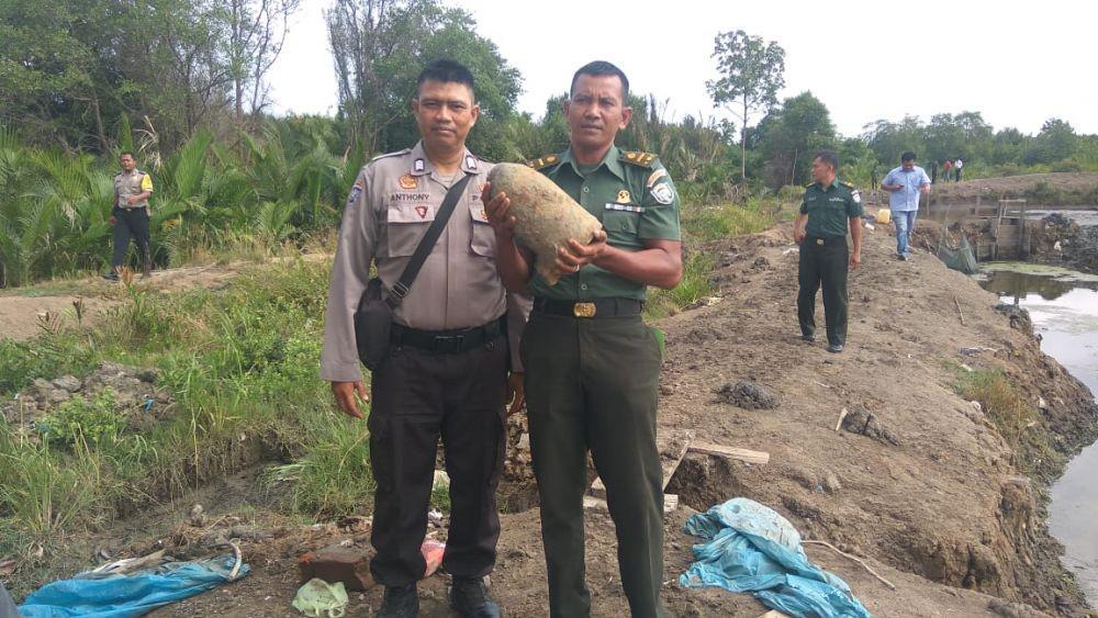 Mortir 30 Cm Diduga Peninggalan Jepang Ditemukan di Aceh