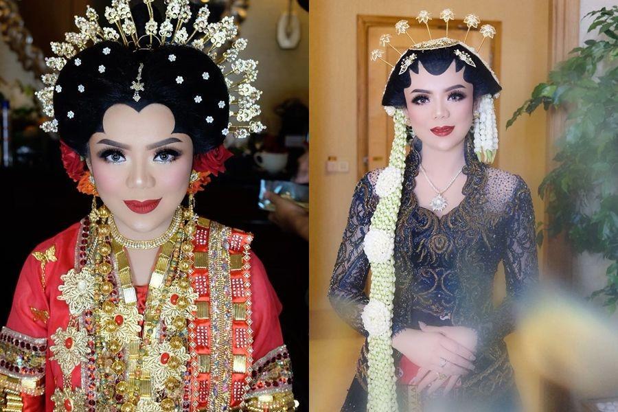 10 Style Raiyah Caesariyah dari Malam Mappacci hingga Resepsi