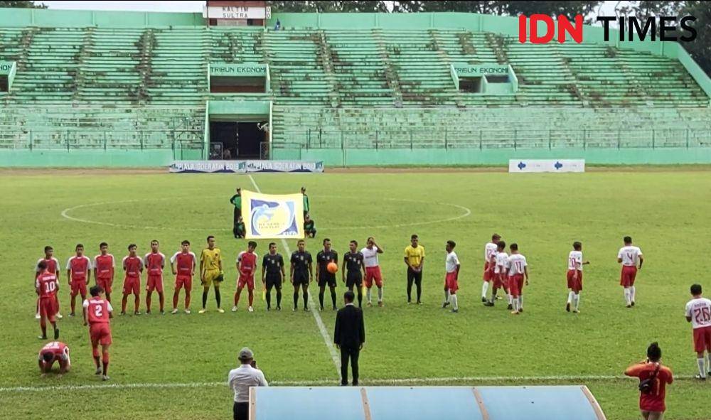 Tim U17 Kaltim Vs Sultra dengan kemenangan Kaltim (IDN Tim/Ervan Masbanjar)