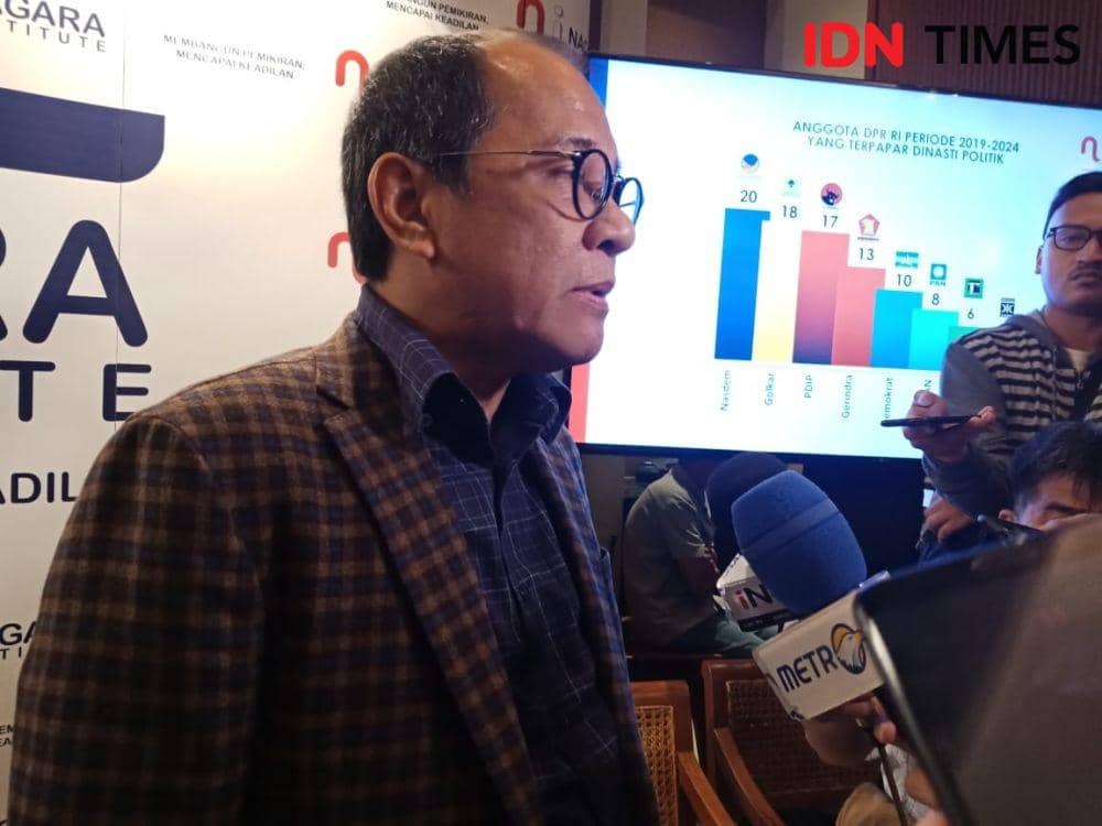 Direktur Negara Institute Akbar Faizal (IDN Times/Daffa Maududy Fitranaarda)