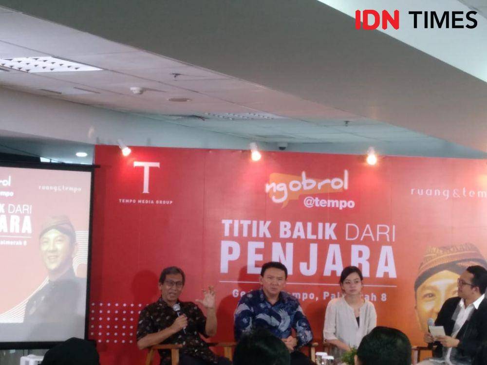 Launching buku Basuki Tjahaja Poernama (IDN Times/ Lia Hutasoit)