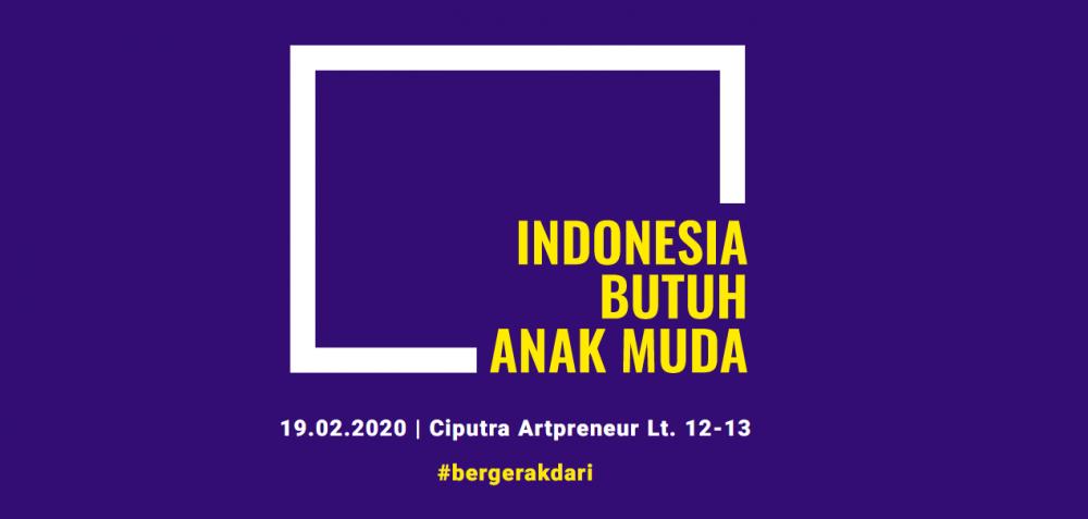 Narasi Gelar Indonesia Butuh Anak Muda Dalam Rayakan Dekade Baru