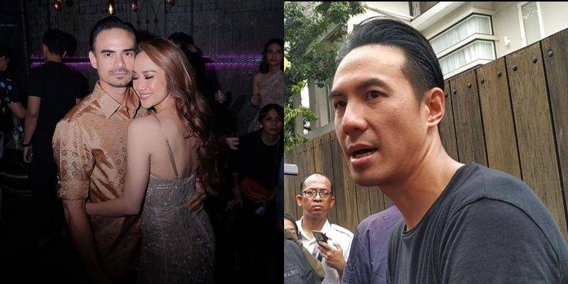 Daniel Mananta di rumah duka BCL dan Ashraf Sinclair (18/2), IDN Times/Erfah Nanda