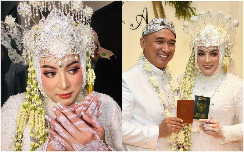 Inspirasi Makeup dan Kebaya Akad Pernikahan Jane Shalimar, Anggun!