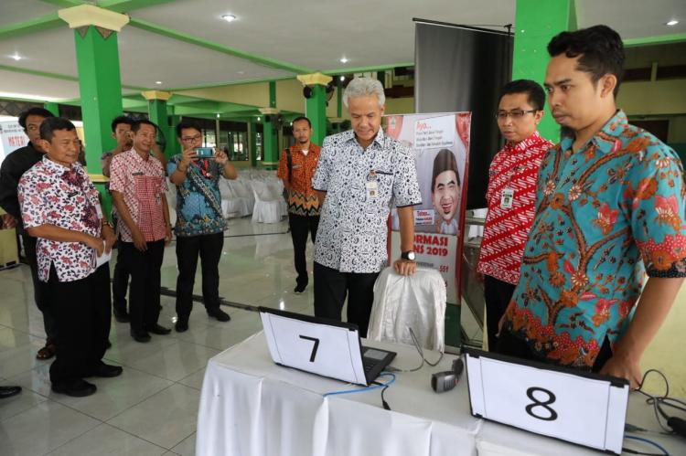 Tes SKD Pemprov Jateng, Begini Nasib Pelamar CPNS yang Pakai Suket