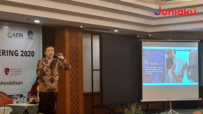 Obert Hoseanto, Senior Educations Program Manager PT Microsoft Indonesia. duniaku.com/Adhitya Daniel