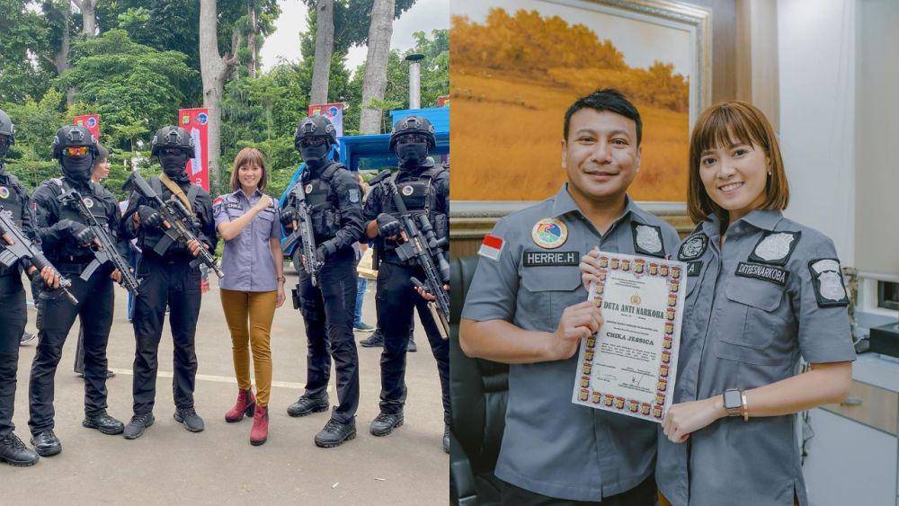 10 Potret Menawan Chika Jessica Saat Dilantik Jadi Duta Antinarkoba