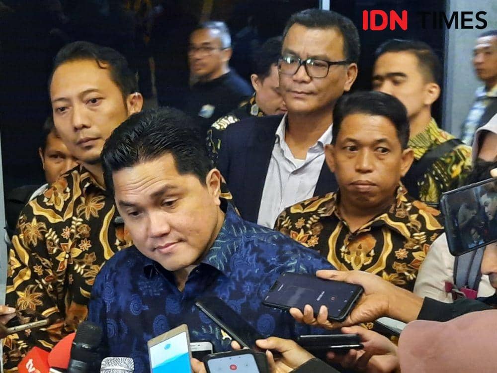 Pegawai Telkom Negatif Virus Corona, Erick Minta Jangan Ada Spekulasi