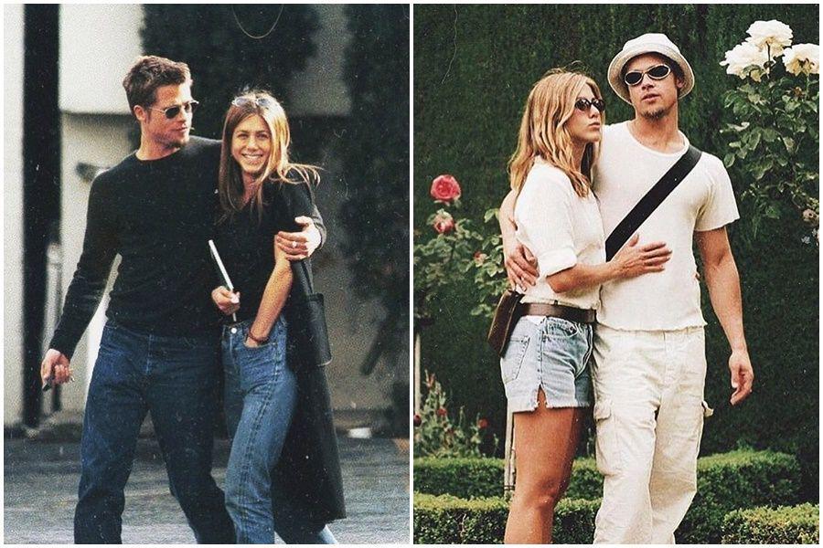 10 Foto Nostalgia Brad Pitt & Jennifer Saat Masih Bersama, So Sweet!