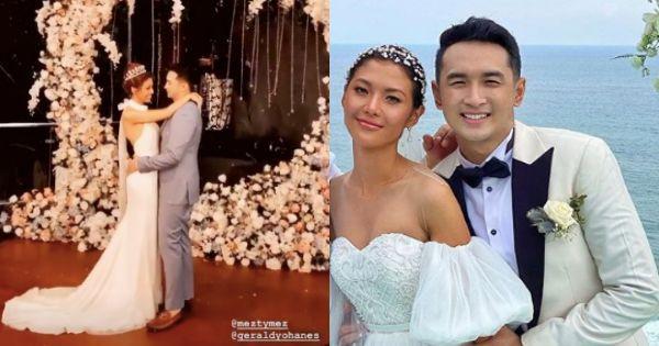 Sempat Beda Agama, 10 Momen Romantis Pernikahan Mezty-Gerald Yohanes