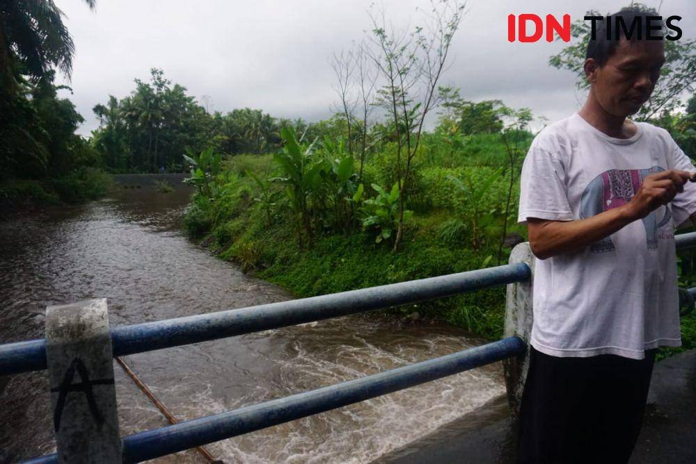 Keadaan sungai Sempor, Turi, Sleman. IDN Times/Tunggul Damarjati