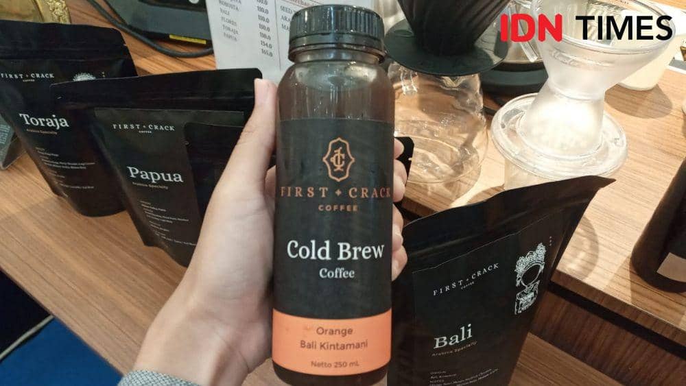 Orange Bali Kintamani dari First Crack Coffee di BrewFest 2020, Jakarta.