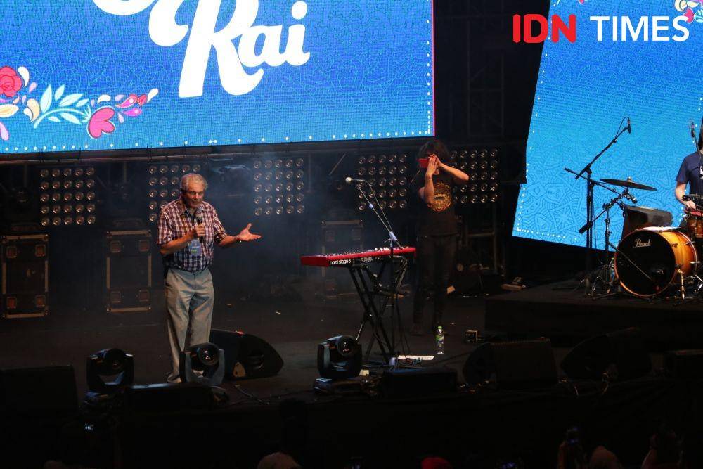 Sun Rai dalam Love Fest 2020 di Jakarta. 21 Februari 2020. IDN Times/Nadia Umara