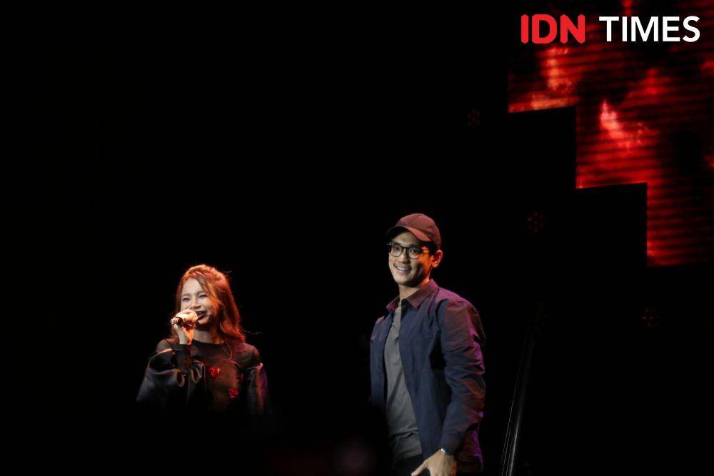 Rossa dan Afgan dalam Love Fest 2020 di Jakarta. 21 Februari 2020. IDN Times/Nadia Umara