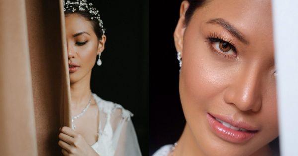 10 Penampilan Anggun nan Berkelas Mezty eks 7icons di Hari Pernikahan