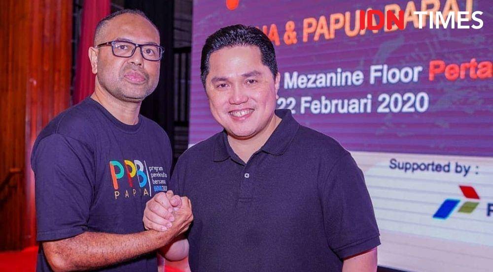 Menteri BUMN Erick Thohir di acara PT Pertamina (Instagram/@erickthohir)