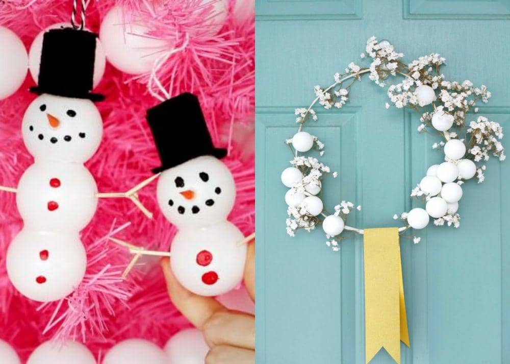 10 Dekorasi Unik Pakai Bola Pingpong yang Bikin Rumah Makin Kece