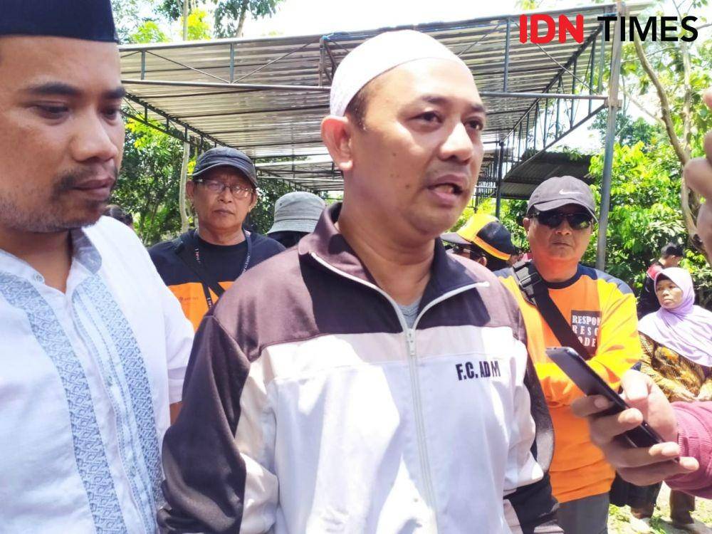 Prasetyo Budi, ayah mendiang Zahra korban susur Sungai Sempor. IDN Times/Siti Umaiyah
