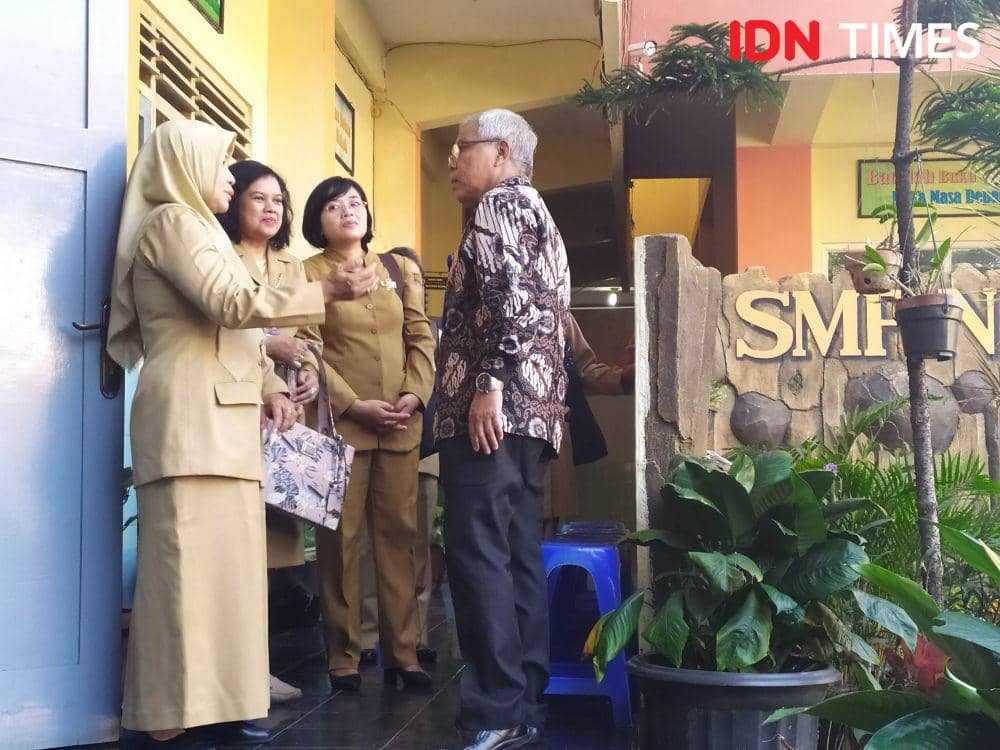 SMP N I Turi. IDN Times/Siti Umaiyah
