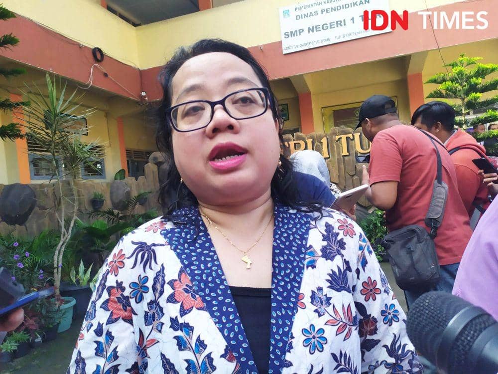 Oneng Nawaningrum, Koordinator Posko Psikologis. IDN Times/Siti Umaiyah