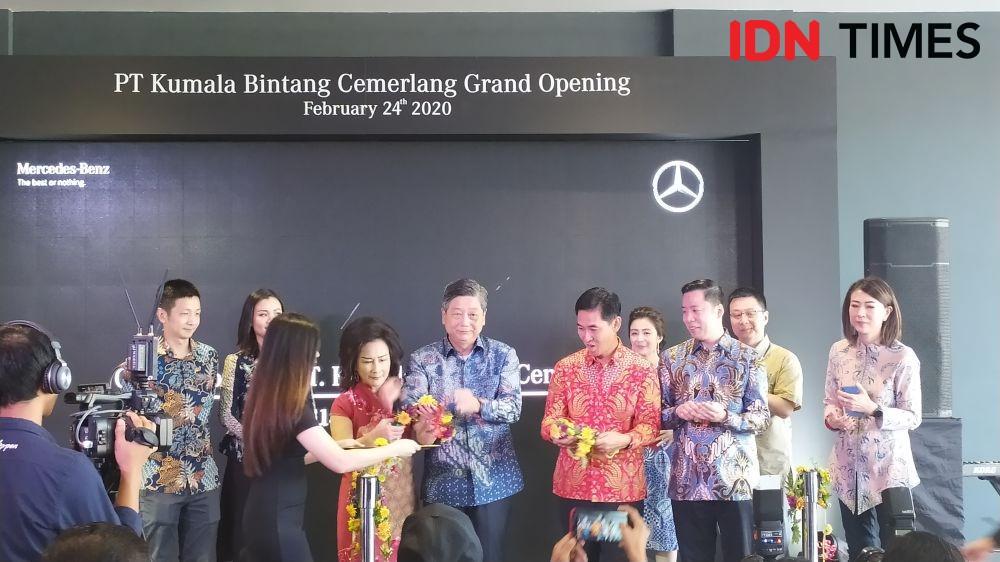 Perluas Jaringan, Mercedes Benz Resmikan Diler Baru di Makassar