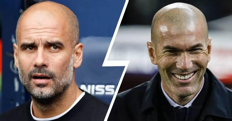 Real Madrid vs ManCity: Menanti Duel Perdana Zidane dan Pep Guardiola