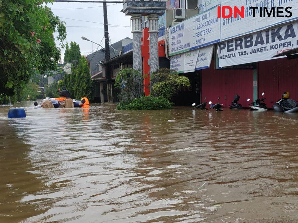 30 Ruas Jalan di Jakarta Timur Terendam, Jalan Matraman Salah Satunya