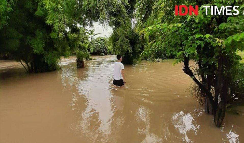 Ilustrasi banjir (IDN Times/Axel Jo Harianja)