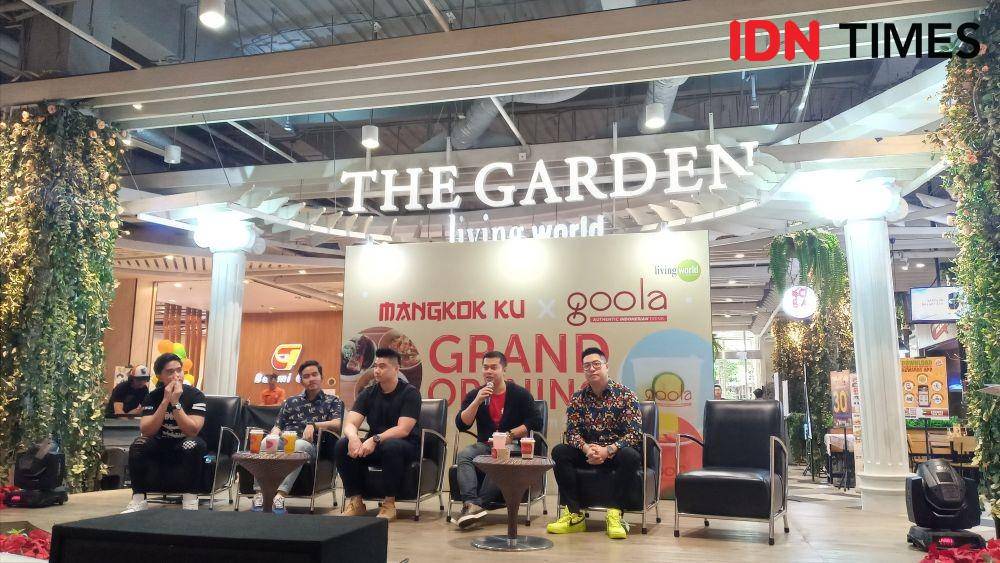 Grand Opening Mangkok Ku X Goola, Tangerang Selatan. IDN Times/Dhiya Awlia.A