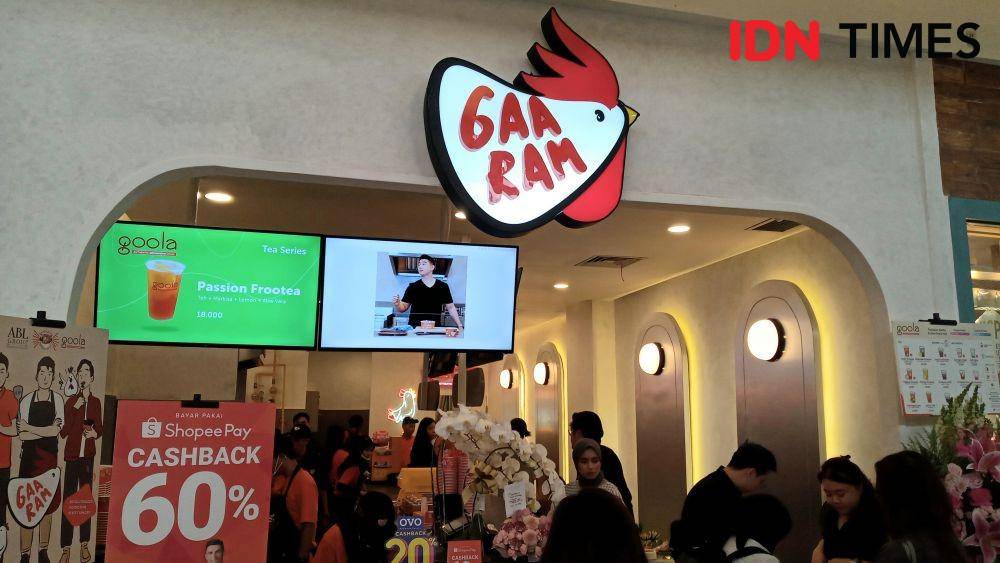 Outlet Gaaram di Summarecon Mall Serpong, Tangerang Selatan. IDN Times/Dhiya Awlia.A