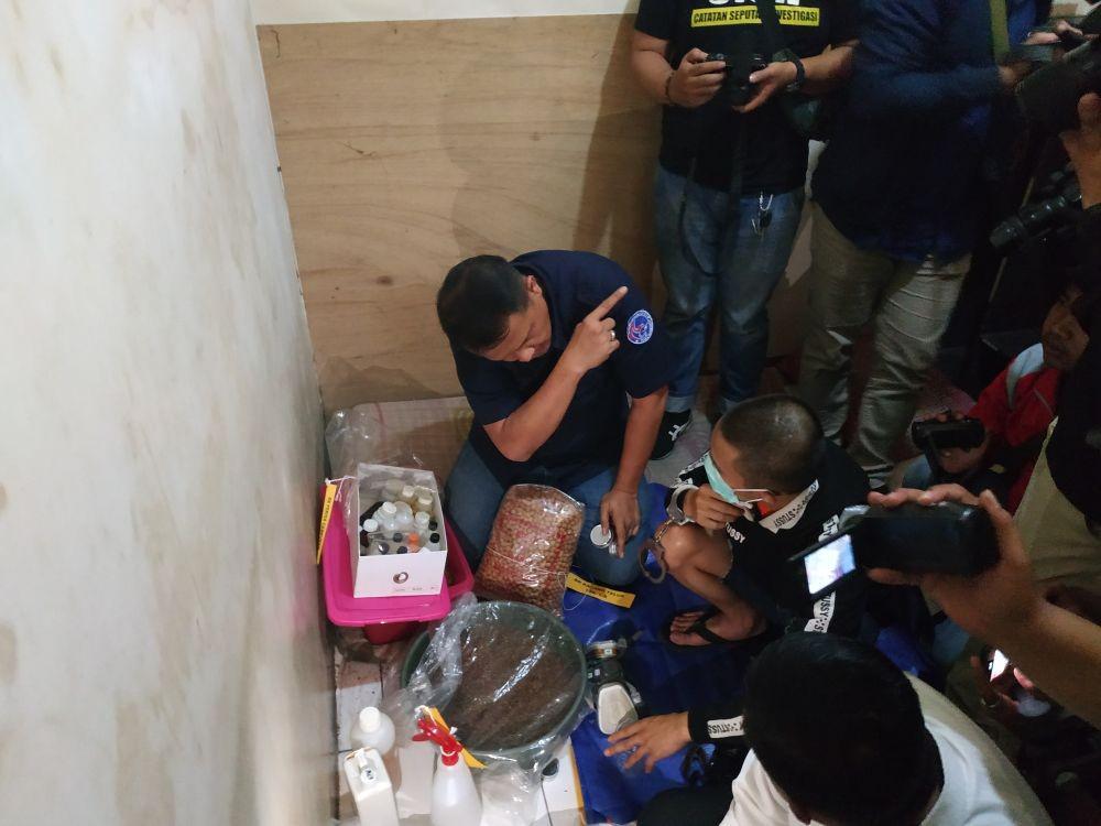 Jualanan di Medsos, Tiga Kawanan Pengedar Tembakau Gorila Diciduk