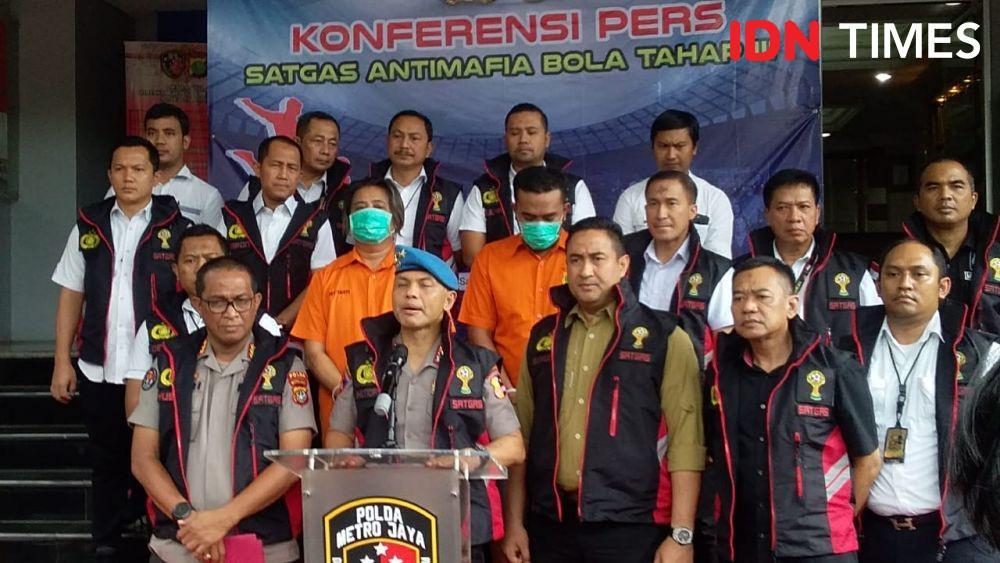 Satgas Anti-Mafia Bola Tangkap 2 DPO Pengaturan Skor di Liga 3