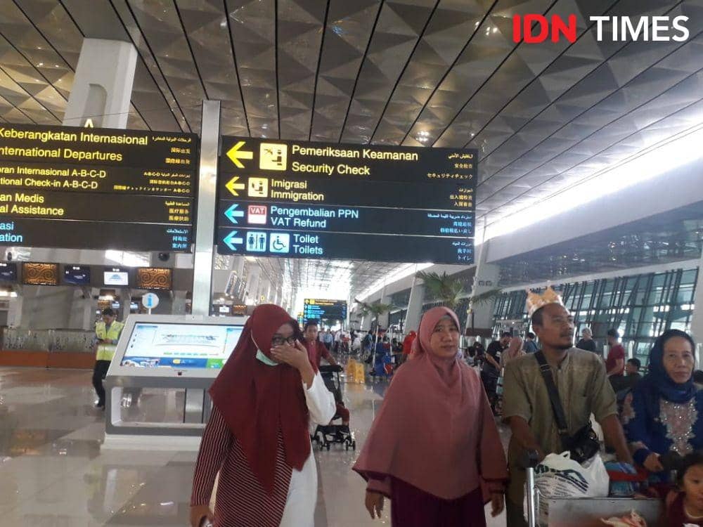 Suasana Terminal 3 Bandara Soekarno-Hatta (IDN Times/Muhammad Imam Birawa)