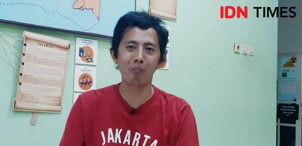 Pengkampanye Energy dan Perkotaan Walhi Executive Nasional, Dwi Suwung (IDN Times/Margith Juita Damanik)