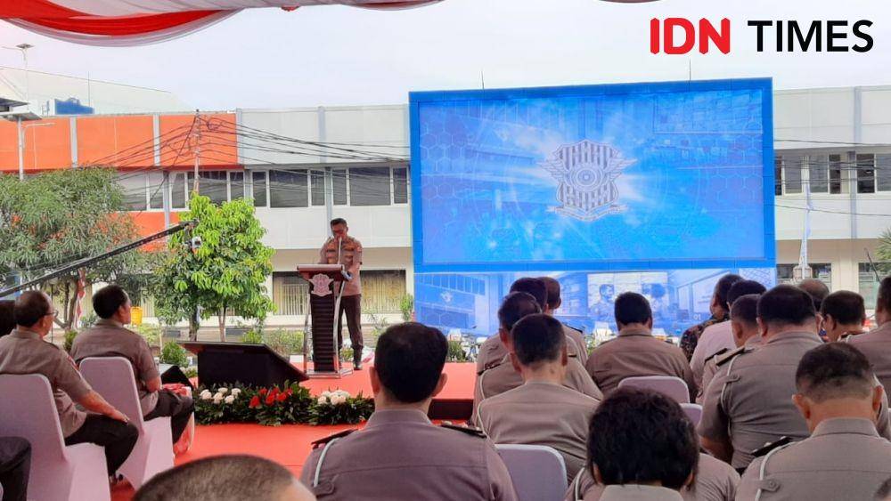 Kakorlantas Polri resmikan SIM Internasional Berbasis Online (IDN Times/Axel Joshua Harianja)