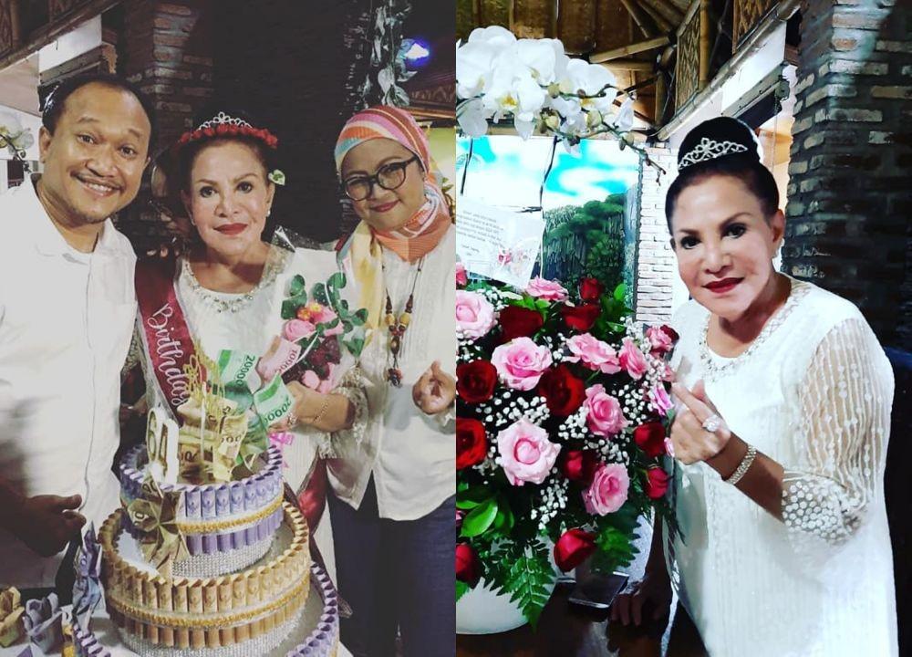 Genap 64 Tahun, 10 Momen Hangat Perayaan Ulang Tahun Mpok Atiek