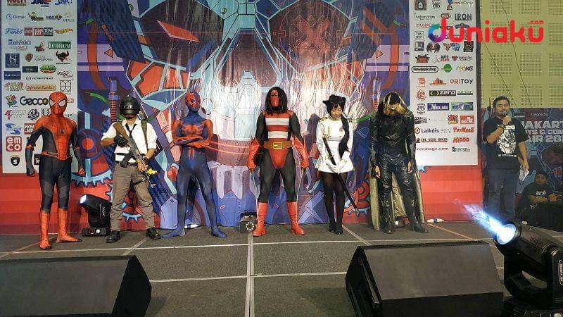 Para cosplayer Zerocos, menyajikan karakter dari berbagai media dan negara. duniaku.com/Fahrul Razi Uni Nurullah