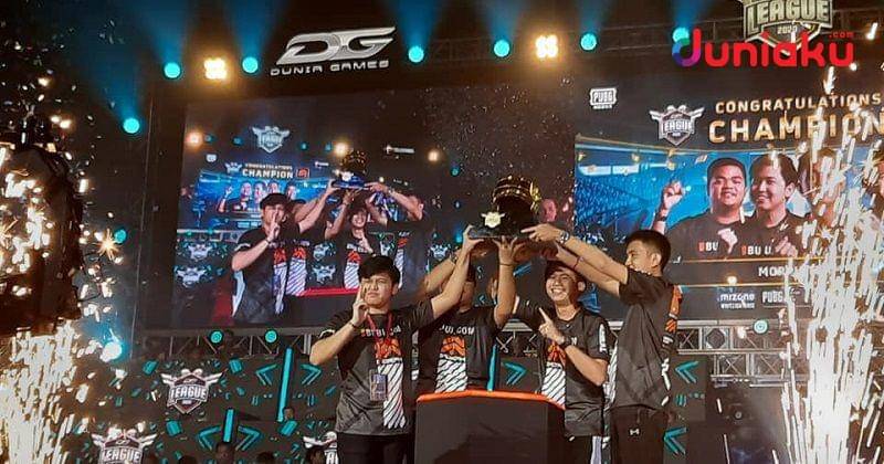 Kemenangan tim Morph di DG League 2020. duniaku.com/Adhitya Daniel