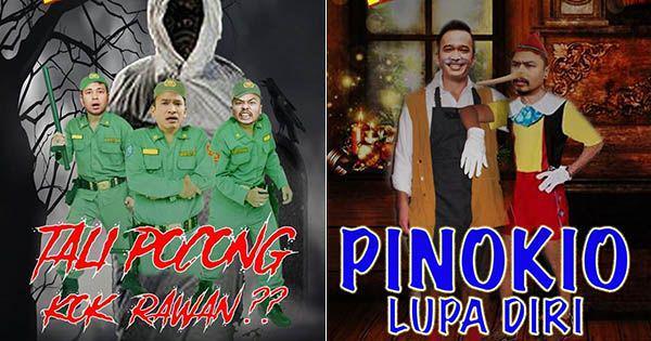 10 Editan Poster Parodi Program Pesbukers dari Dongeng hingga Film