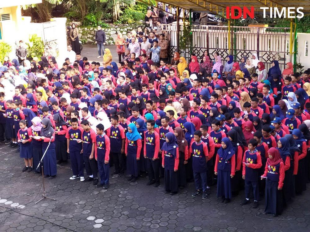 SMP Negeri 1 Turi Deklarasi Ayo Move On Pasca Tragedi Sungai Sempor
