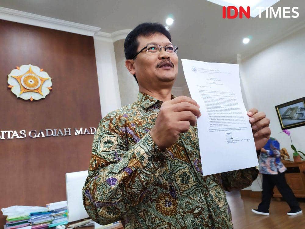 Gugup Kismono, Sekretaris Rektor UGM. IDN Times/Siti Umaiyah