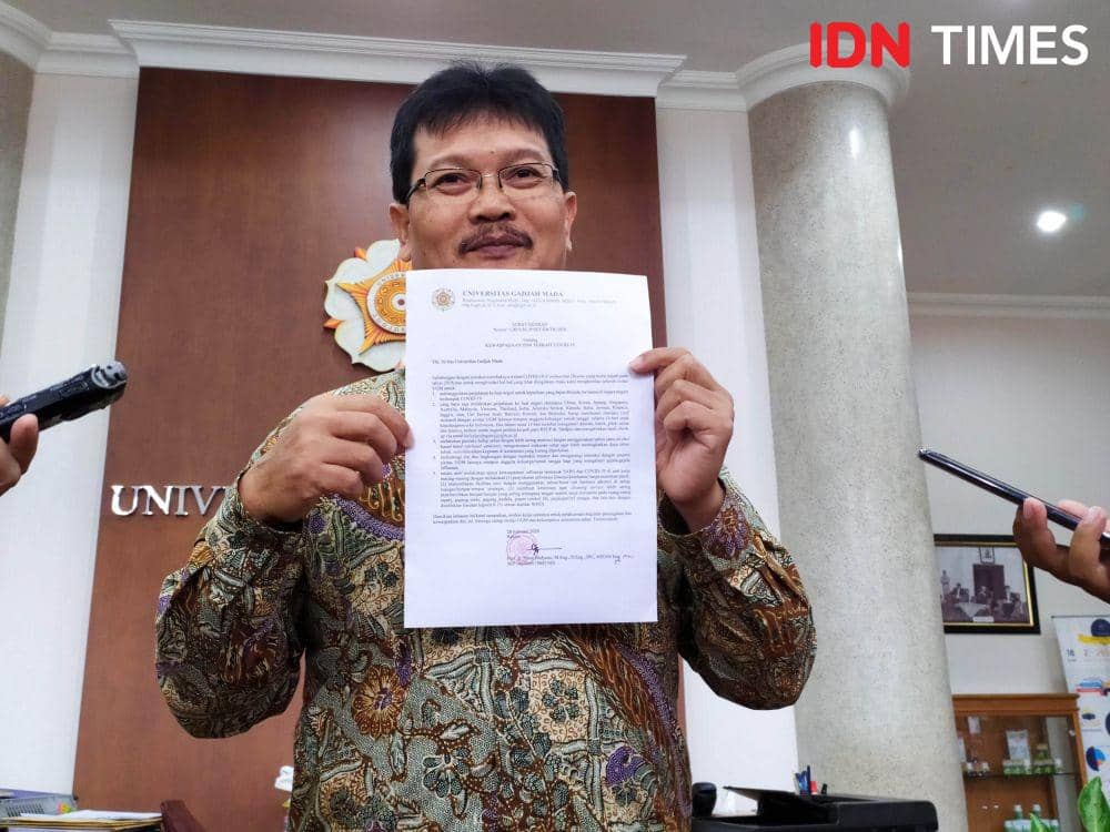 Wabah Covid-19, UGM Batalkan Kedatangan WNA dan Kunjungan Luar Negeri