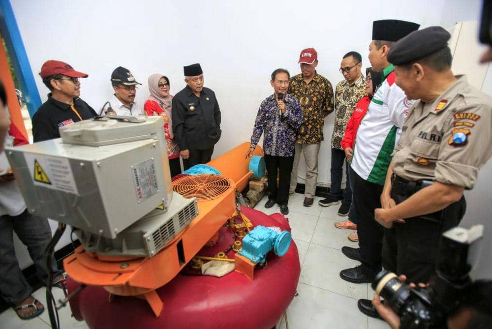 PLTMH Boonpring dibangun untuk mendukung pengembangan ekowisata disekitarnya. Dok/Humas UMM